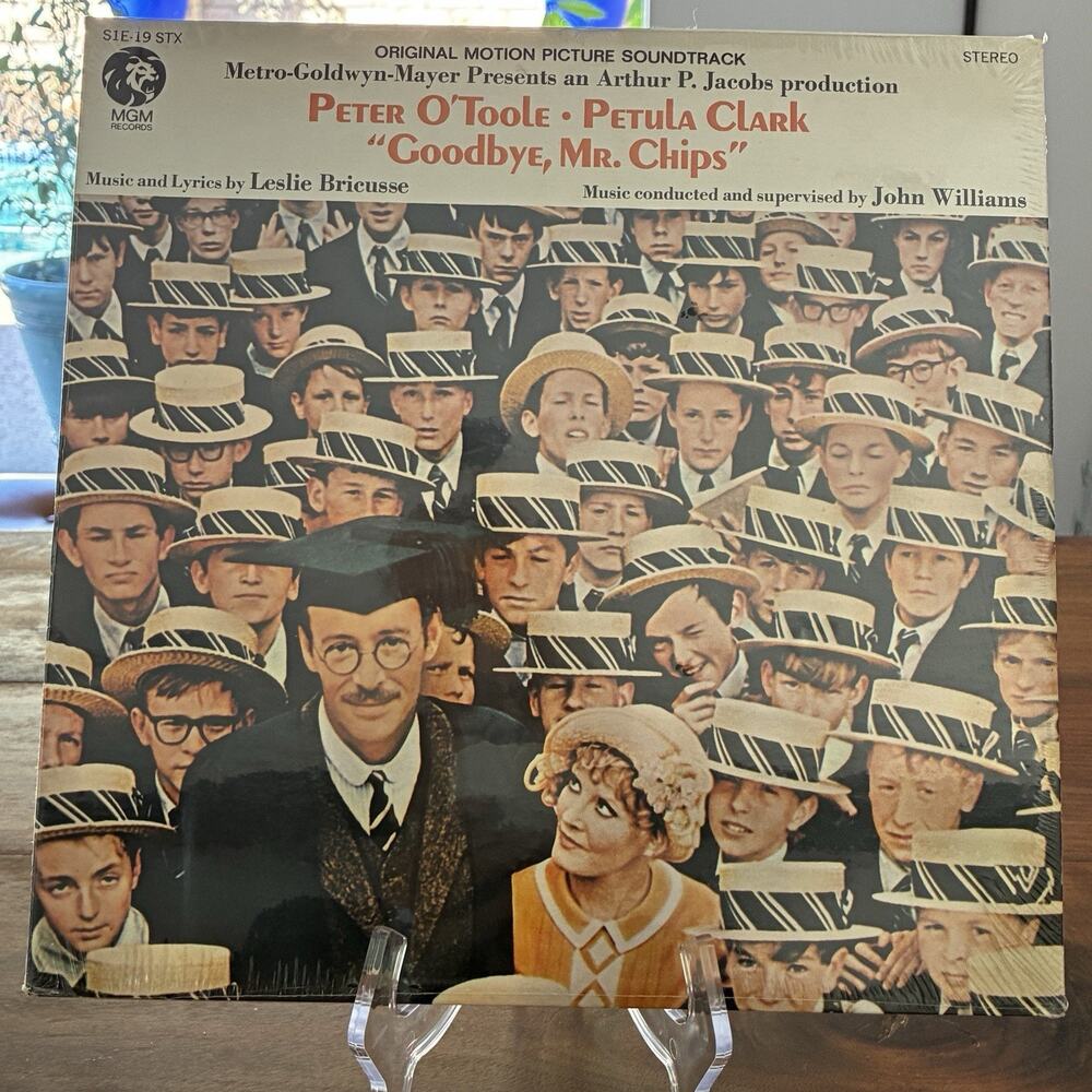 Goodbye, Mr. Chips Petula Clark Peter O'Toole Soundtrack LP 1969 MGM S1E-19 STX